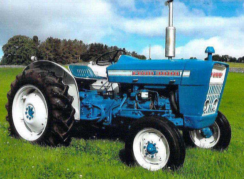 3000 ford diesel tractor